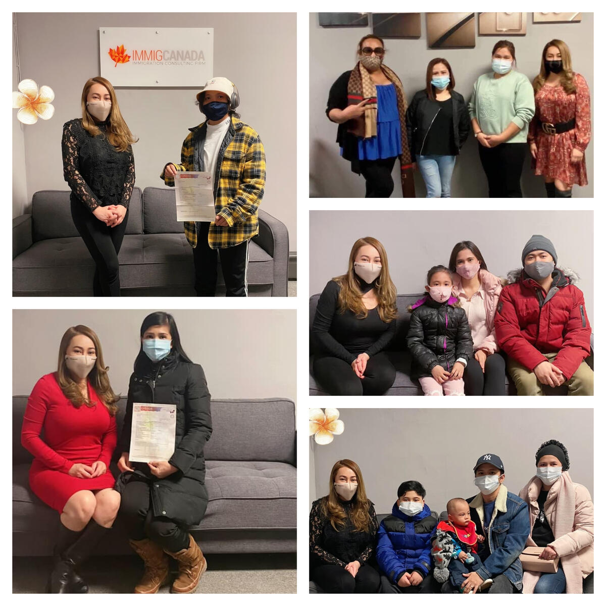 Happy Faces - Eivy Joy Quito and ImmigCanada